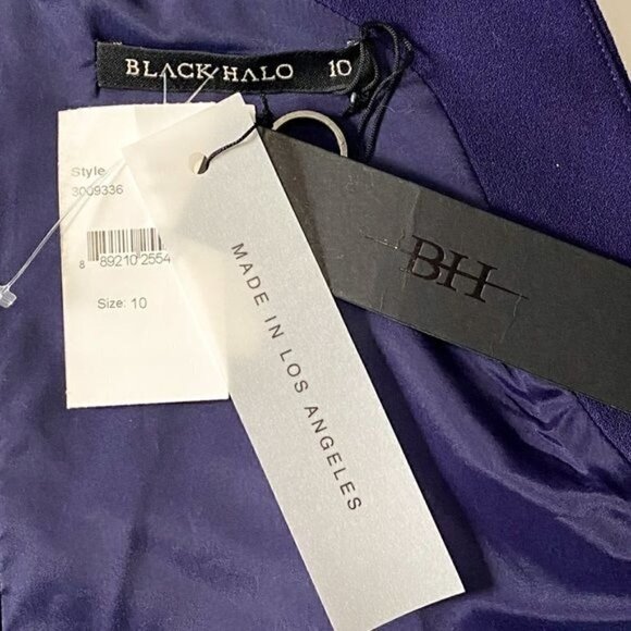 NWT Black Halo‎ Dress Marcelle Sleeveless Stretch Crepe Sheath Dress, Size 10 - Picture 10 of 14